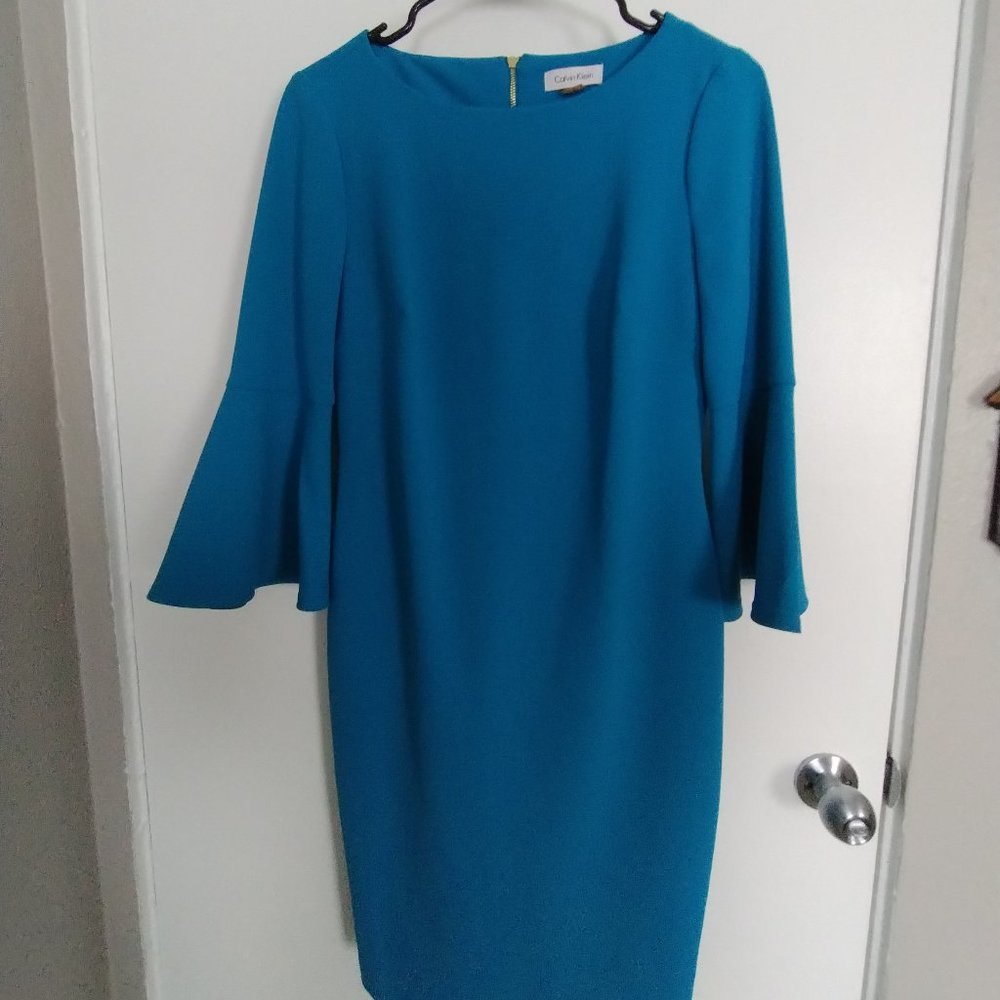 Calvin Klein Blue Dress Size 6